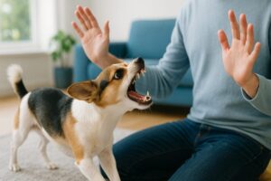 飼い主を噛む犬。その背景にある感情と信頼関係の再構築について