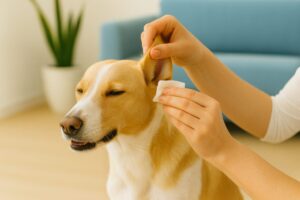 犬の耳掃除はどれくらい必要？外耳炎を防ぐための正しいケア習慣とは