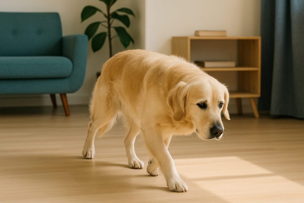 犬の足を引きずるのはなぜ?考えられる原因と受診すべきサインとは