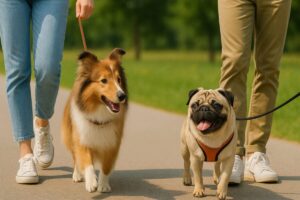 犬の散歩に首輪とハーネス、どちらがベスト？犬種別おすすめと選び方のポイントを解説