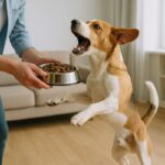 ごはん前に大騒ぎする犬。その心理と静かに待てるようになる工夫とは？