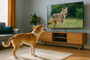 犬がテレビに反応するのはなぜ？音や動きに興奮する心理を解説