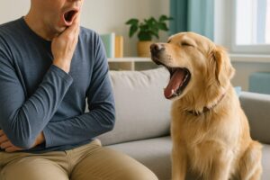 犬が人のあくびに反応するのはなぜ？共感と模倣の不思議な関係