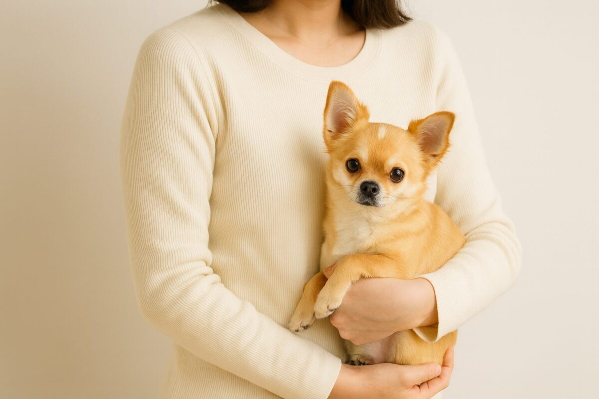 犬を正しく抱っこするには?方法と注意点、小型犬・大型犬での違いを解説