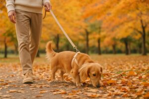 犬の秋の散歩に潜む危険とは？気候・草花・寄生虫への注意点