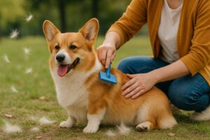 公園での犬のブラッシングは迷惑？やるべきではない理由と法律・罰則の可能性