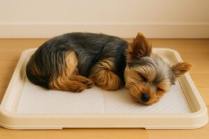 犬がトイレで寝てしまうのはなぜ？理由と注意点、安心して過ごせる対策とは