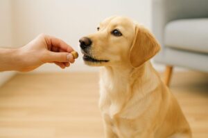 犬におやつを与えるべきタイミングとは。間違えると逆効果?適切な与え方や注意点を解説