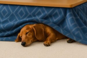 犬はこたつに入って大丈夫?安全に使うための方法と注意点を解説